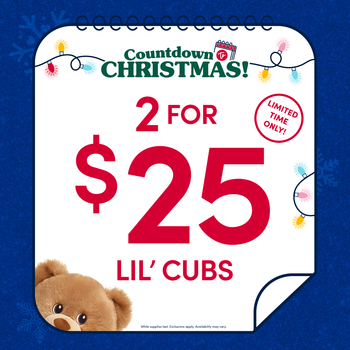 2 for $25 Lil' Cubs